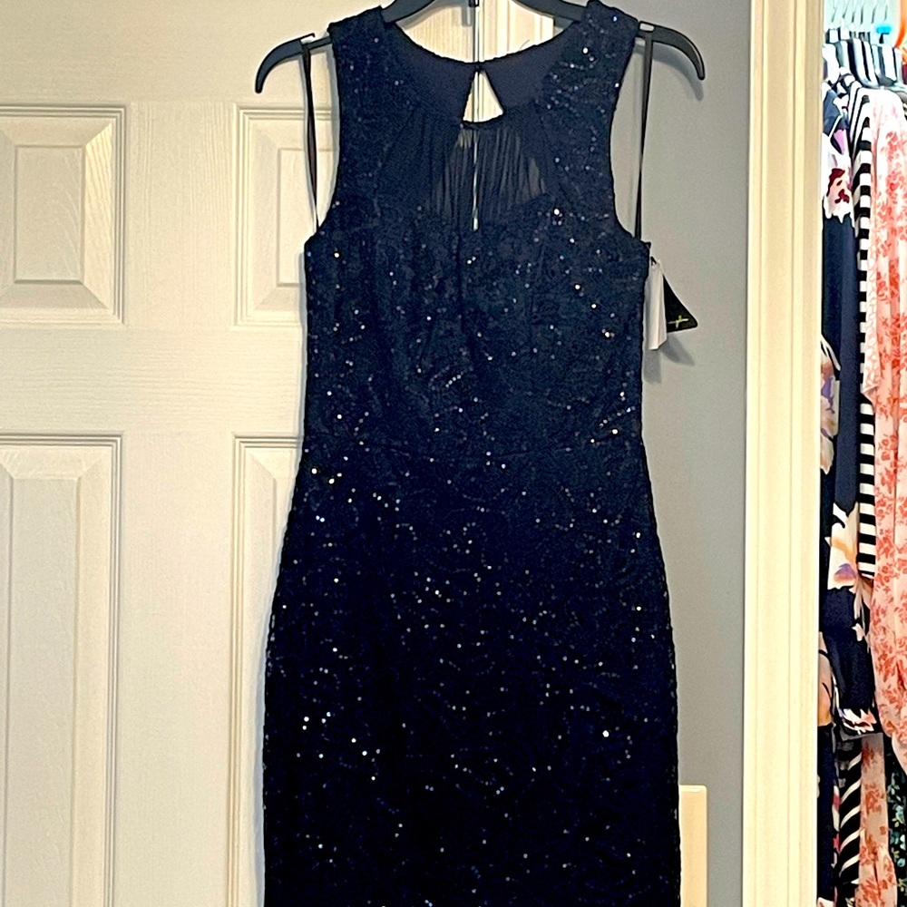 Beautiful Navy Sparkle Dress